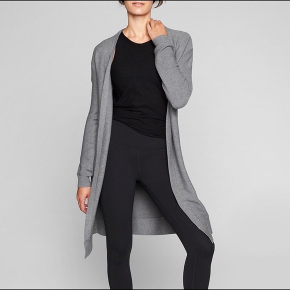 Athleta Daybreak Ribbed Wrap Long 